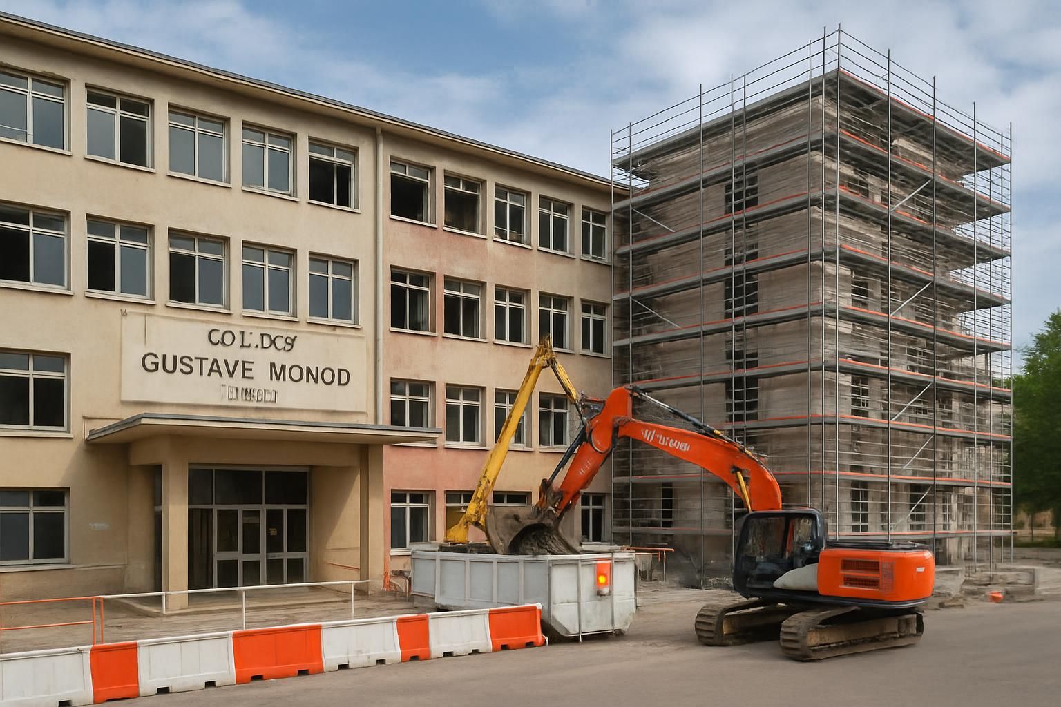découvrez le lancement des travaux de rénovation pharaoniques de 14 millions d’euros au collège gustave-monod à montélimar, avec tous les détails sur ce projet ambitieux.