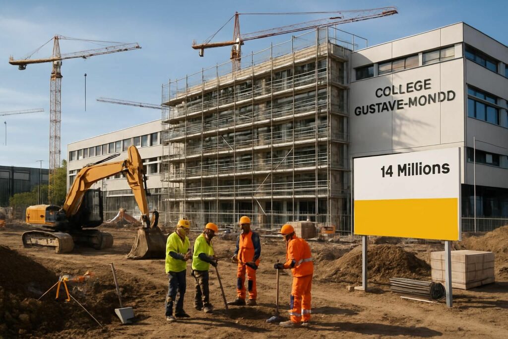 découvrez le lancement des travaux ambitieux de rénovation du collège gustave-monod à montélimar, un projet pharaonique de 14 millions d’euros visant à moderniser les infrastructures et améliorer le cadre éducatif.