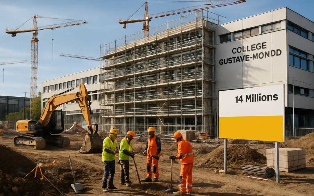 découvrez le lancement des travaux ambitieux de rénovation du collège gustave-monod à montélimar, un projet pharaonique de 14 millions d’euros visant à moderniser les infrastructures et améliorer le cadre éducatif.
