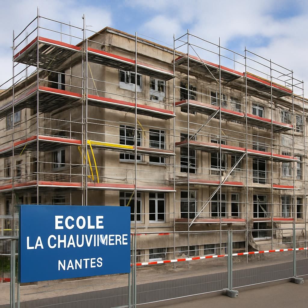 découvrez les avancées des travaux de rénovation à l'école la chauvinière à nantes, visant à moderniser les infrastructures pour un meilleur environnement d'apprentissage.