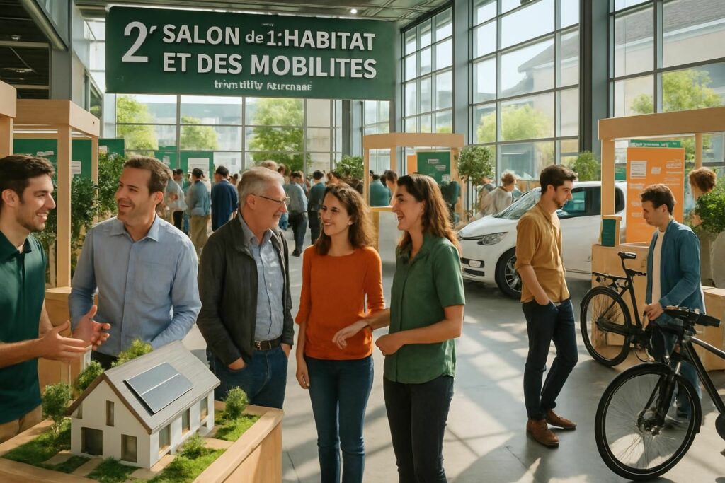 découvrez le 2ᵉ salon de l'habitat et des mobilités à montaigu-vendée, un événement innovant et réussi organisé par le gr, mettant en lumière les dernières tendances en habitat et mobilité durable.