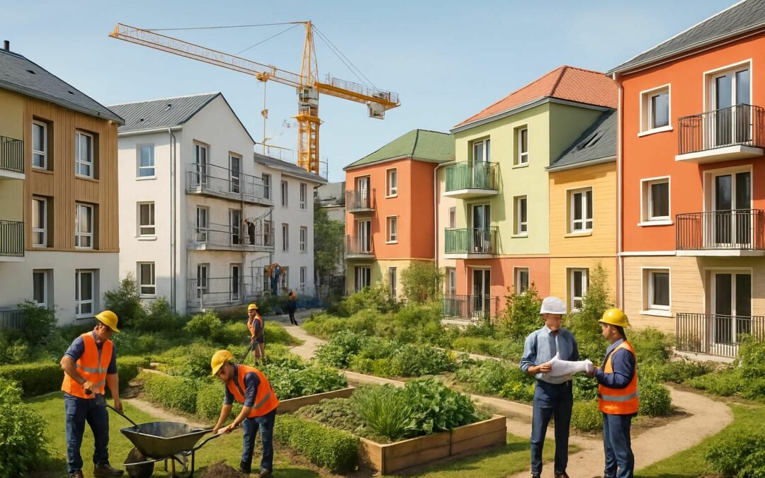 mers-les-bains entreprend un vaste projet de rénovation pour moderniser 80 logements sociaux, visant à améliorer le confort et la qualité de vie des habitants.
