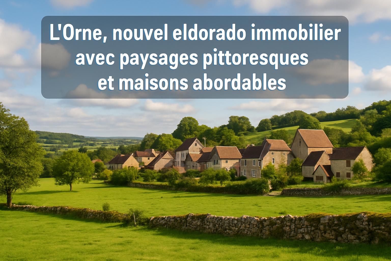 découvrez pourquoi un secteur de l'orne redevient un nouvel eldorado immobilier, attirant à nouveau les anciens déçus du sud à la recherche d'opportunités et d'un cadre de vie de qualité.