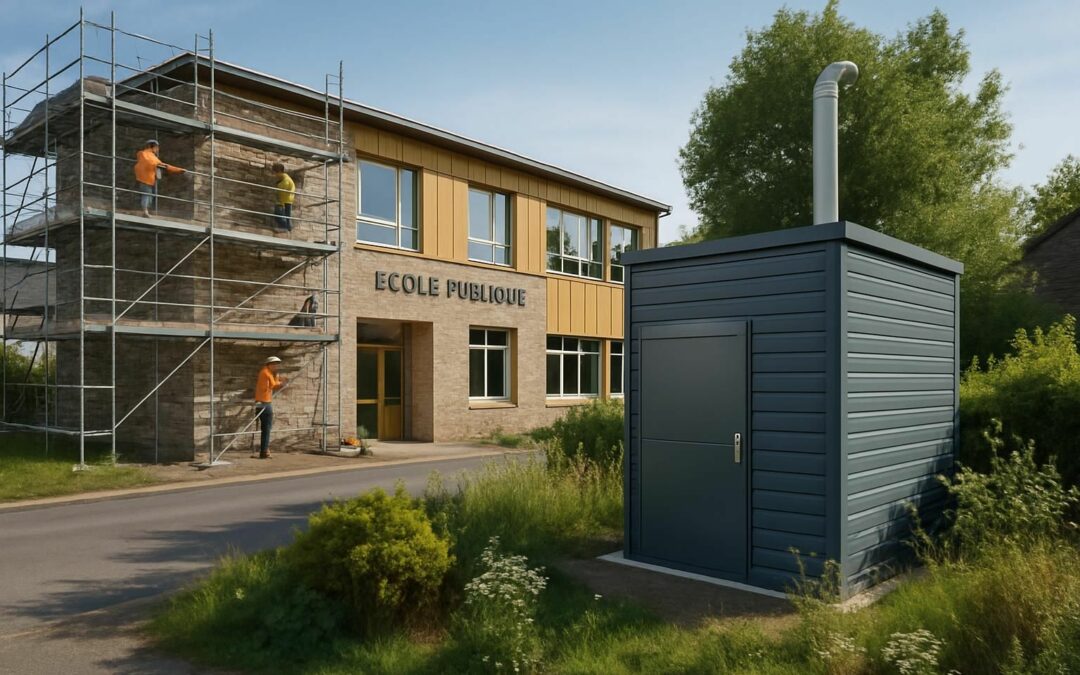 découvrez le projet de rénovation d'une école publique en ille-et-vilaine, incluant l'installation d'une chaudière collective pour améliorer le confort et l'efficacité énergétique dans une commune locale.