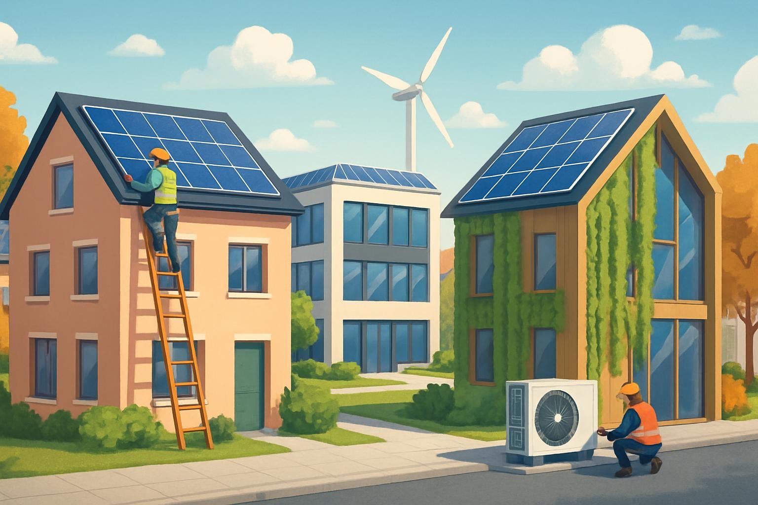 découvrez les dernières avancées en rénovation énergétique et comment la transition écologique s’intègre au cœur des communes pour un avenir durable.