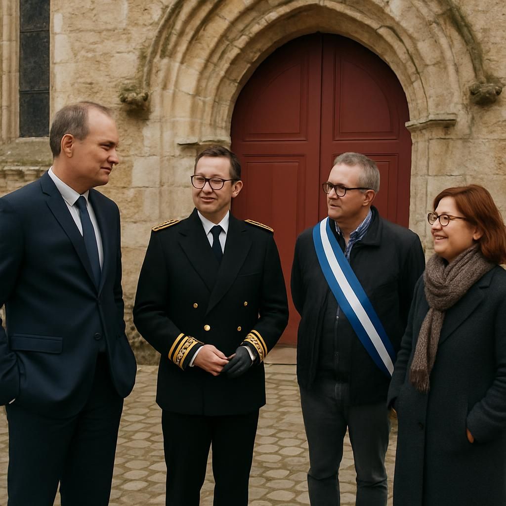 le sous-préfet de mortagne-au-perche visite tourouvre-au-perche pour découvrir et soutenir les nouveaux projets en cours dans la région.